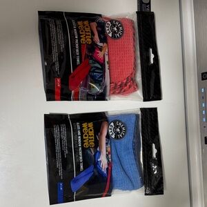 Microfiber Cloth Set - Blue, Red